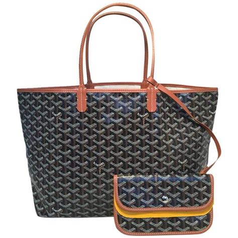 goyard black and orange|goyard black and brown tote.